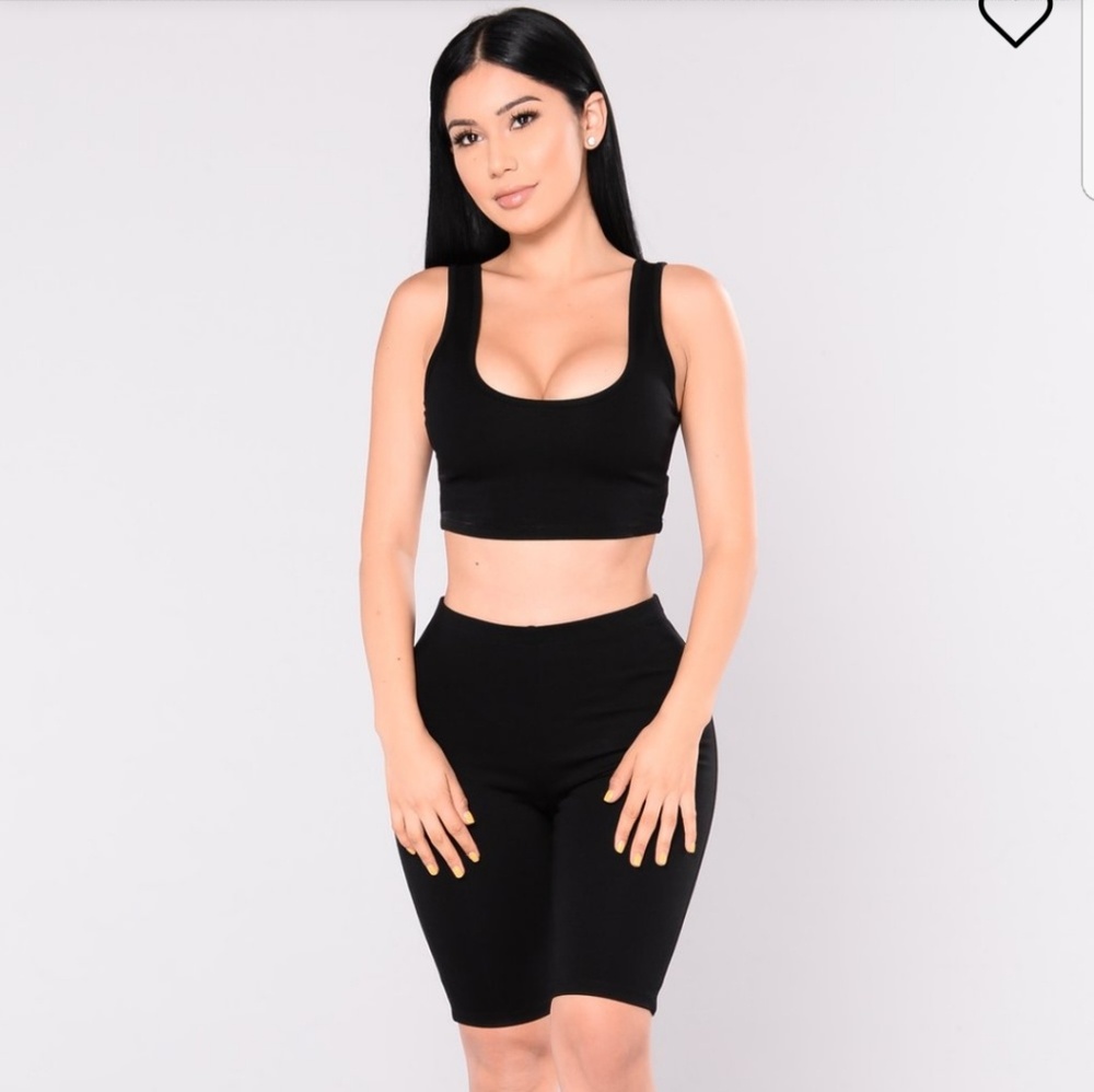 Fashionnova bondoc biker short set